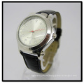 Hot Selling Leather Band Watches for Men Black Leather Watch Band